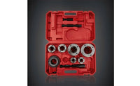 Ratchet piping Threader Kit Compact piping Threading Machine with Case Heavy Duty Tool for Plumbers, Pipefitters