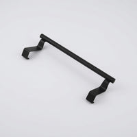 Wall-Mounted Towel Rack and Door Hanging Bar for Kitchen Organization, Stainless Steel Single Cloth Holder for Bathroom