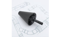 Funnel Smoke Adapter Sealing Cone Smoke Adapter Automotive for Technicians, Engine Bay