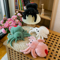 Creative Black Spider Plush Toy for Halloween Prank