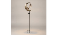 bird Moon Sun-Powered Outdoor Stake Light Outdoor Half Sun-Powered bird Light Decorative for Gardeners, Homeowners, Flower Bed, Pathway