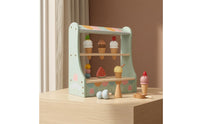 Ice Cream Shop Toy Set Role Play Ice Cream Stand Playset Fine Motor Skills Pretend Dessert Shop for Children