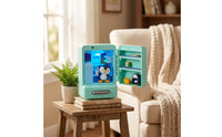 Realistic Mini Refrigerator Toy Imaginative Toy Fridge with Shelves Compact Play Kitchen Appliance Interactive for Children
