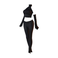 Doll Stretching Outfit Toy Clothing Form-Fitting Textured Doll Pants Set