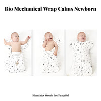 snug-fitting Arms-up fastening swaddle Soft and Stretchy Arms-up Transitional Swaddle Easy Diaper change sleep bag two-method-direction fastener for Newborns, Infants, look aftergivers, sleep time, rest Time, bed, Nursery