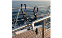 Easy to Install Boat Rod Holder Heavy Duty Mount Rod Holder Rubber Insert Anti Slip for Kayak, Motorboat