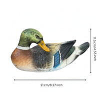 Buoyant Duck Ornament Realistic Garden Decor Outdoor