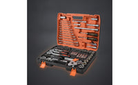 121 Pieces Automotive Repair Tool Kit  -Finished Repair Specialist Tool Kit with Case Organized Socket Ratchet Wrench Set with Case for Home Mechanics, Garage