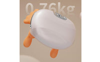 Adjustable Strap Neck and Shoulder Massager Soft Silicone Wearable Massage Device Handsunrestricted Upper Back Massager Control Panel