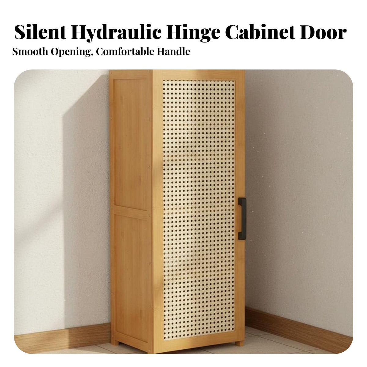Space-Saving Shoe Cabinet with Door Dustproof Design Multi-Layer Shoe Cabinet Large Capacity Home Furniture Easy Assembly for Apartment Dwellers, Homeowners, Entryway, Dorm Room, Hallway, Bedroom
