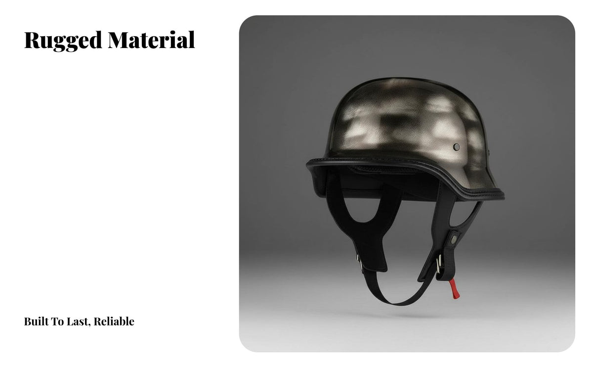 M35 Design 3C Certified Vintage M35 Helmet Multi-Season Impact-Absorbing Gear