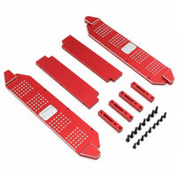Anodized Aluminum Pedal Board Metal Upgrade Part Rc Side Pedal CNC Machined Vehicle Accessory for Rough-Terrain