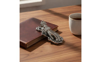 Ornate Hand-Shaped Paper Clip Sculpted Journal Clip Decorative Page Holder Polished for Journalers, Stationery Lovers, Scrapbookers, Journaling, Photo Styling, Scrapbooking, Desk Organization