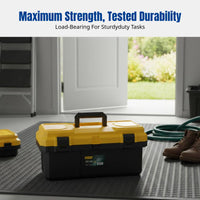 Large Carry Organizer, Double Compartment, Heavy Duty, Multi-Functional, Home Professional Use