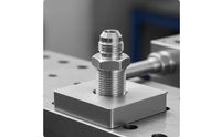 15 Pieces   37 Degree Flared Straight Fitting Stainless Steel Male Thread Adapter Leak Resistant Straight Union Connector