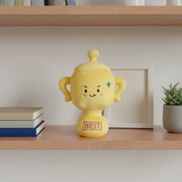 Trophy Stuffed Toy Desk Decoration Gift Item Easy to Display