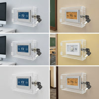 Thermostat Lock Box with Keys Secure for Offices