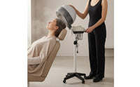 Vertical Hair Steamer Machine Wheeled Vertical Hair Steamer Timer Switch for Salon