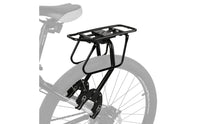 Cycle Rear Rack Heavy Duty Mountain Bike Cargo Rack Rust-Resistant Biking Gear for Commuting, Travel