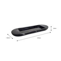 Fruit Tray Sculptural Stone Tray Tabletop Ornament Polished Centerpiece Smooth for Coffee Table, Entryway