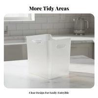 Divided Packet Holder Multi-Compartment Desktop Organizer Space-Saving