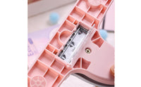 Multi-Functional Heart Hole Punch Precise Punching Heart Shape Craft Punch Compact Design Craft Paper Puncher Confetti Collector for Crafters, Journalers, Students, Scrapbooking, Journaling, DIY Projects