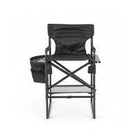 Director's Chair with Side Table Foldable Director's Chair with Cup Holder Furniture Portable Padded for Makeup Artists, Patio