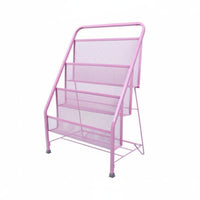 Space-Saving Foldable fabric pocket book display rack Simple Assembly Publication Display Rack Easy Installation periodical Holder long-lasting for young children, household members, Home Decorators, Playroom, Nursery, Preschool, Living Room