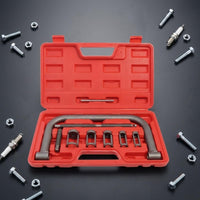 Cylinder Head Component Spring Removal and Installation Tool Kit Hard Shell Case Cylinder Head Component Spring Compressors Metal Body for Mechanics