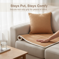 Ice Vine Rattan Sofa Mat Breathable Non-slip Sofa Cover