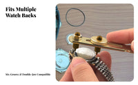 Watch Repair Toolkit Multi-Functional Watch Back Case Remover Set for Beginners