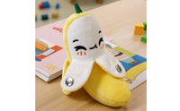 Banana Stuffed Toy with Touch Pads Soft Musical Stuffed Toy Toy Sensory