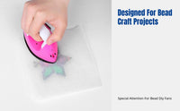 Mini Electric Iron for DIY Beadwork, Portable Ironing Tool, Suitable for Fabric Crystal Crafts, Child-Friendly Design