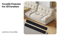2 Pieces Non-Slip Furniture Pads Scratch Guards Against Non-Slip Sofa Leg Pads No Furniture Leg Grippers