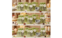 25 Pieces Heart-Shaped Tin with Clear Window Lid Compact Heart-Shaped Container with Lid Lightweight for Wedding