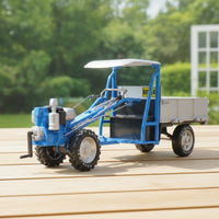 1/16 Tractors with Trailer Miniature Farm Vehicle Set Diecast Die-Vehicle Model Set for Pretend Play