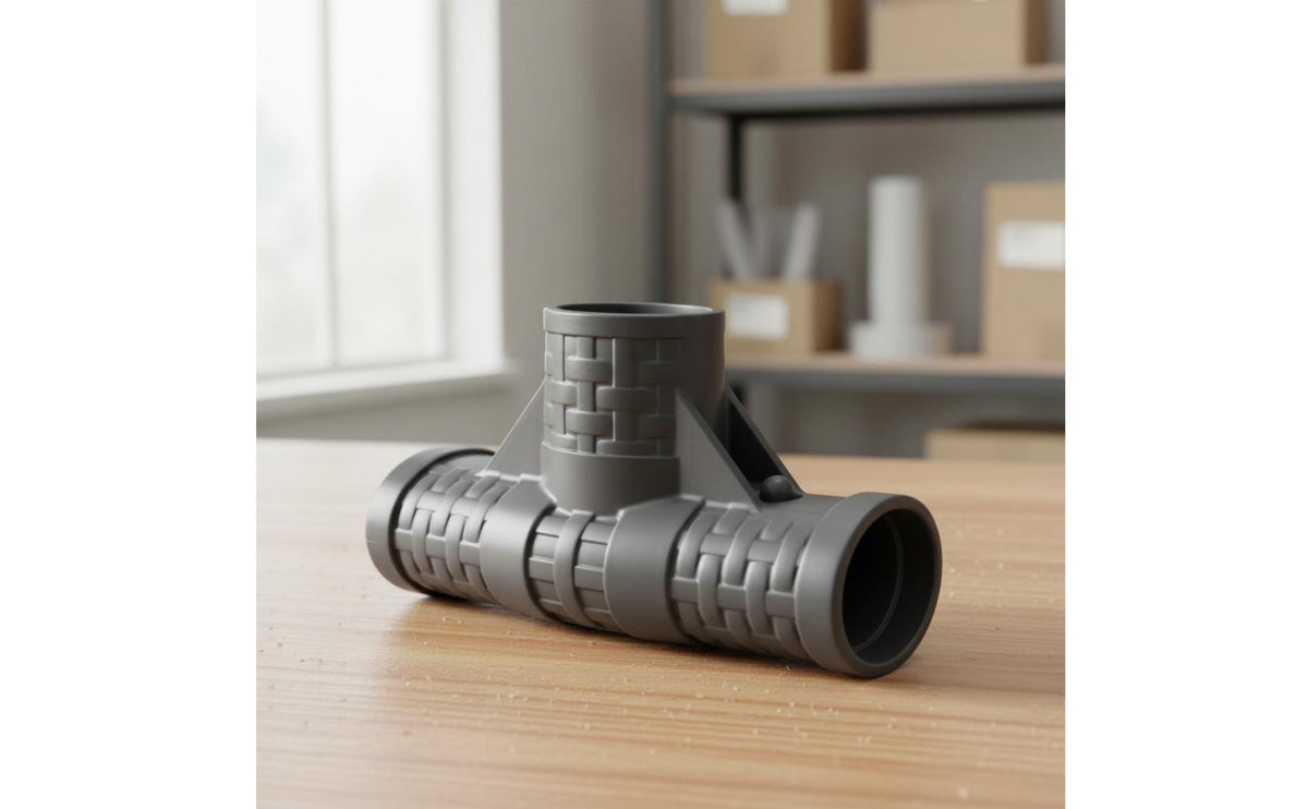 Pool Frame Connector Dark Gray Cross-Shaped Pool Connector Fit Outdoor Equipment