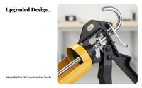 Silicone Labor-Saving Design Caulking Tube Dispenser Effortless Flow Long-Lasting Metal Construction for DIYers, Home Repair