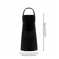 Waterproof Apron Easy to Clean Extra Large Apron Adjustable Straps Workwear for Gardening