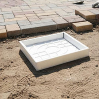Concrete Paver Form DIY Walkway Forming Tool Easy to Use Garden Walkway Former for DIY Enthusiasts, Patio, Yard, Driveway