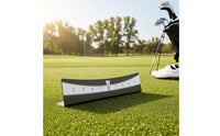 Portable Design Putter Path Guide Distance Control Training Putting Practice Rail Instant Feedback for Beginners, Indoor, Home, Office