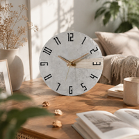 Silent Wall Clock Light Luxury Minimalist Wall Clock Quiet Accurate Timekeeping Mechanism Home Decor for Bedroom