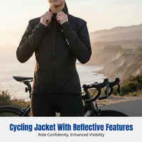 Women's Cycling Windbreaker Jacket, Autumn Season, Breathable, Water-Resistant, Lightweight, Multi-Color Protection, Packable