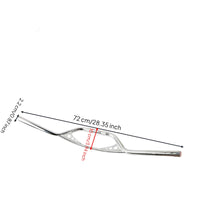 Motorcycle Handlebar Rigid Handlebar with Drilled Center Brace Minimalist Motorcycle Bar with Unsealed Terminals for Builders