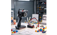 RC Car Controller and Receiver Replacement Part RC Control Input Module and Remote Set Reliable Communication Transmission Electronics Parts for Repair