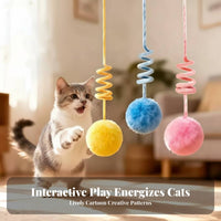 Easy Installation Doorway Cat Toy Mental & Physical Stimulation Door Frame Cat Toy Space Saving Design for Cats, Living Room, On Walls, Home