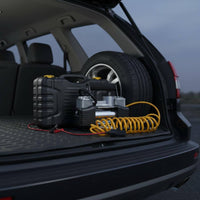 Twin Cylinder Portable Air Compressor Kit High Power Car Tire Repair Kit Heavy Duty Automotive Equipment All-in-Single for Travel