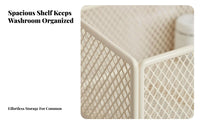 Over the Toilet Storage Rack Space-Saving Back of Toilet Organizer