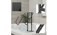 Floor-Mounted Spa Cover Lift with Hydraulic Assist Powder-Coated Hydraulic Hot Tub Cover Lifter Rust-Resistant Hardware Heavy Duty for Homeowners, Backyard, Patio