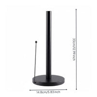 Vertical Paper Towel Stand Sturdy Kitchen Storage